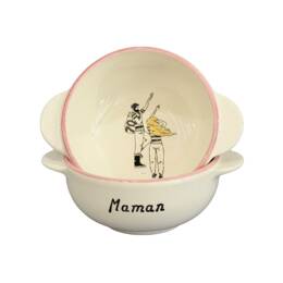 Bol breton Couple "Maman" - Bol à oreilles Morgane Chouin