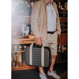 Sac Cartable Voile de bateau Beige Monaco