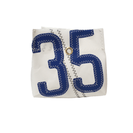 Case de Rangement S Voile Blanc n°35 Bleu Roi