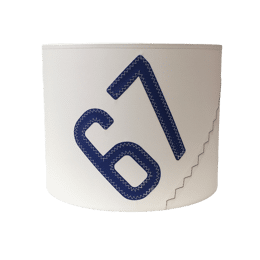 Abat Jour diam 30 Voile Blanc