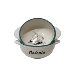 Bol breton Bateau "Malouin" - Bol à oreilles Morgane Chouin