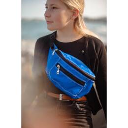 Sac Banane toile à voile bleu Teahupoo