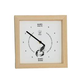 Horloge Marine Homard Blanc et Beige