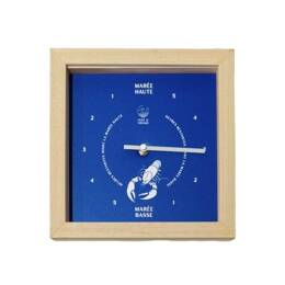 Horloge Marine Homard Bleu et bois
