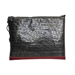 Housse PC Voile recyclée Noir et Rouge New York