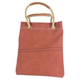 Sac à main Voile marron Terracotta Cube L