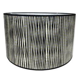 Abat Jour Diam 55 Tech Noir et Jaune