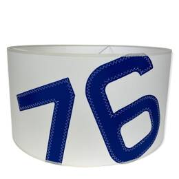 Abat Jour Diam 45 Voile Blanc