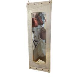 Cadre Miroir Rectangulaire M Voile Blanc