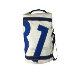 Sac de voyage en Voile recyclée n°81 Bleu Marine Valparaiso