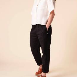 JOGGJEANS CAROTTE 222N coton bio filidenim flex uni noir