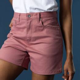 SHORT JEANS ROSE 276H coton bio filidenim flex uni quartz