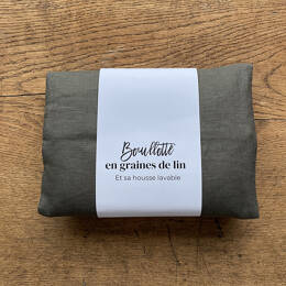 Bouillotte sèche en graines de lin Romarin 20x40 cm