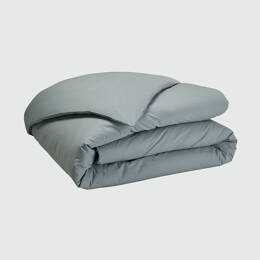 Housse de couette unie en percale de coton, Cévennes 240x220 cm