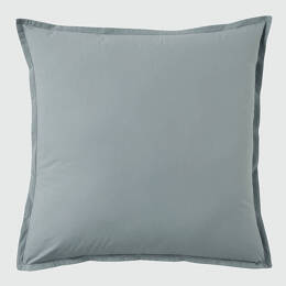 Taie d'oreiller unie en percale de coton, Cévennes 64x64 cm