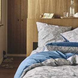 Parure de lit en percale de coton, Embruns