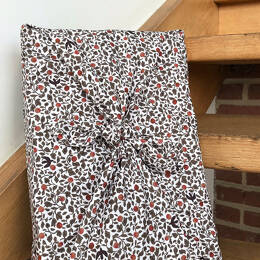 Furoshiki en percale de coton Cîmes 80x80 cm