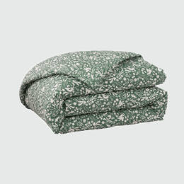 Housse de couette en percale de coton Sous-bois 140x200 cm