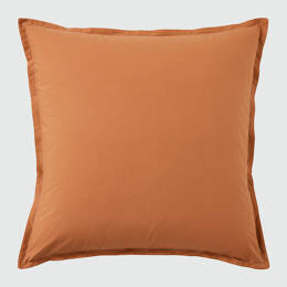 Taie d'oreiller unie en percale de coton, Vanoise 64x64 cm