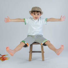 T-SHIRT TEIKI - Orange