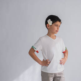 T-SHIRT TEIKI - Rouge