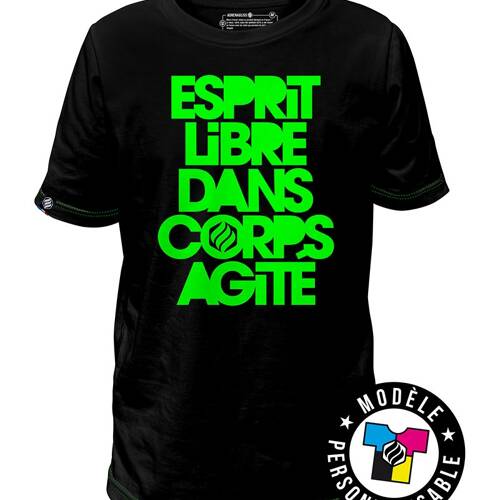 TEE-SHIRT ENFANT CUSTOMISABLE - FABRIQUÉ EN FRANCE EN COTON BIO