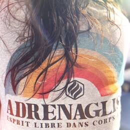 T-shirt femme Rainbow - 100% coton bio