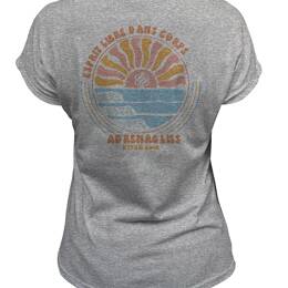 ZEN - TEE SHIRT FEMME FABRIQUÉ EN FRANCE EN COTON BIO Gris chiné