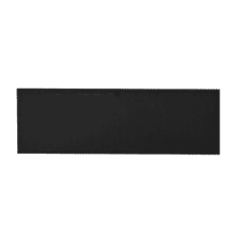 Chemin de table Florence en lin Noir 50x150 cm