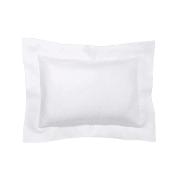 Taie d'oreiller Cythere Blanc 31x42 cm