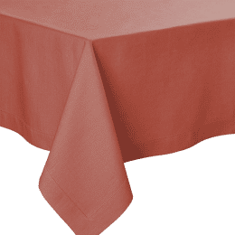 Nappe Florence en lin Rooibos 170x170 cm