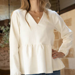 Blouse Lou - Velours côtelé