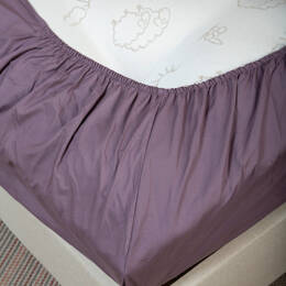 Drap housse pour lit enfant 90x190cm en coton bio