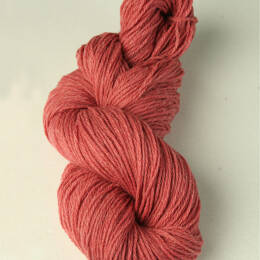 Fil à tricoter en laine - rose - aiguille 3.5