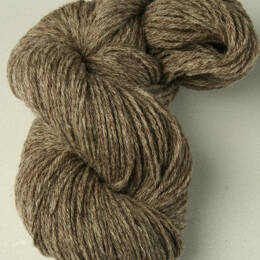 Fil à tricoter en laine - camel - aiguille 4