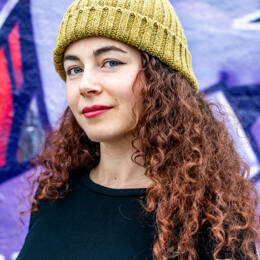 Bonnet en laine recyclée