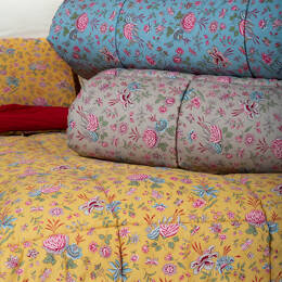 Couverture piquée en laine - classique