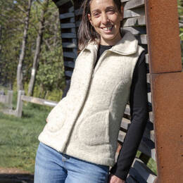 Gilet sans manches en laine - lussas