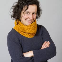 Kit tricot d'un snood en laine