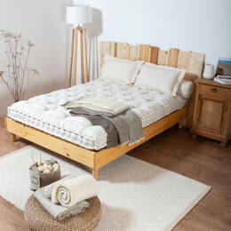 Matelas tradition en pure laine