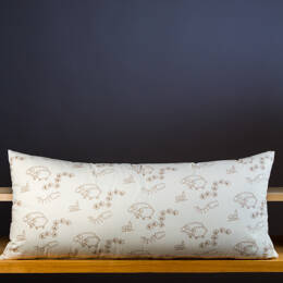 Traversin rectangulaire en laine