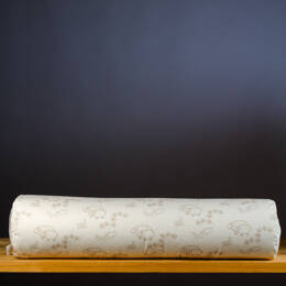 Traversin classique rond en laine