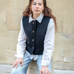 Veston sans manches en laine - juliennes