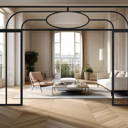 Verrière avec ellipse N°59