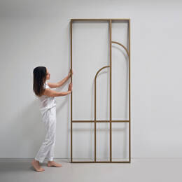 Verrière avec courbes N°46