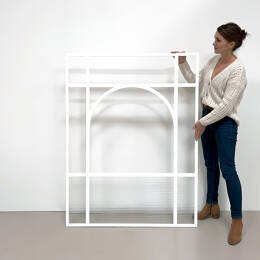 Verrière avec courbes N°41