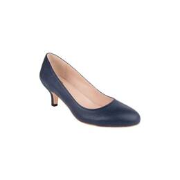 Escarpin Louis XV  Femme - Bleu marine