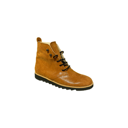 Bottines Club - Écaille cognac