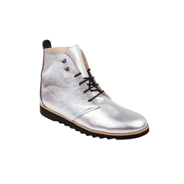 Bottines Club - Metal gris