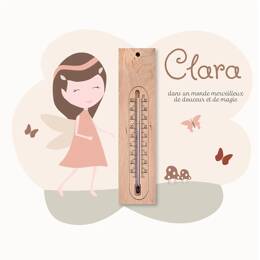 Thermomètre intérieur décoratif personnalisé - Collection Rêves Enchantés